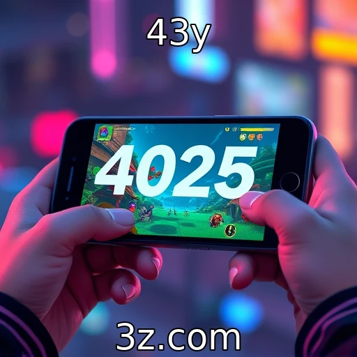Crescimento do mercado de jogos mobile em 2025 - 43y